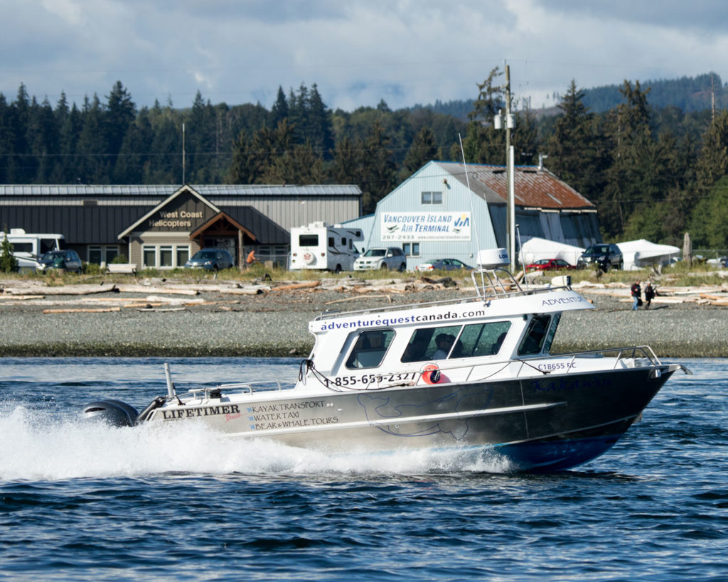 Campbell River Water Taxi | Shuttle Boat | Quest Water Taxi